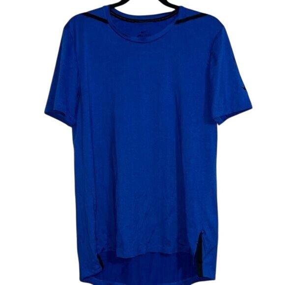 Nike Dri-Fit Blue Performance Tee M - Picture 1 of 5